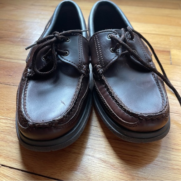 Sebago Dockside Boat Shoes Brown Leather Made in USA Men 8.5M main image 6